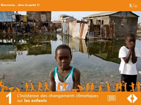 Les enfants et les changements climatiques